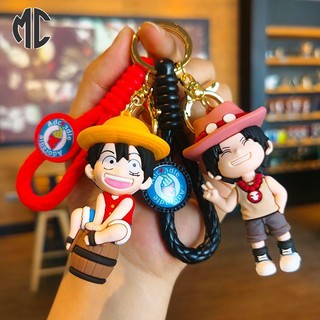 Móc Khóa Búp Bê Hoạt Hình one piece luffy zoro nami Sanjitony chopper nico robin