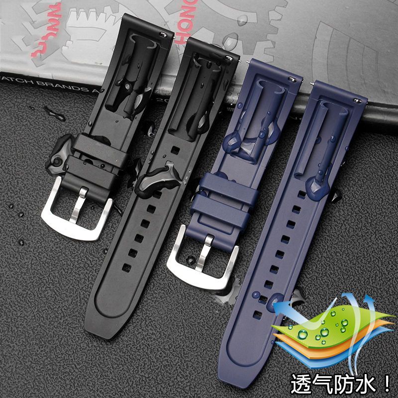 10/20✈Phù Hợp Dây Đeo Bằng silicone 22mm Cho Đồng Hồ casio Eb-303l / 303d eqb-501 efs-s500