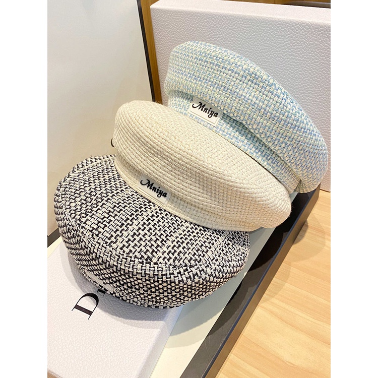 Mới Mũ beret Phong Cách Anh Quốc Thời Trang Xuân Hè 2023 Cho Nữ