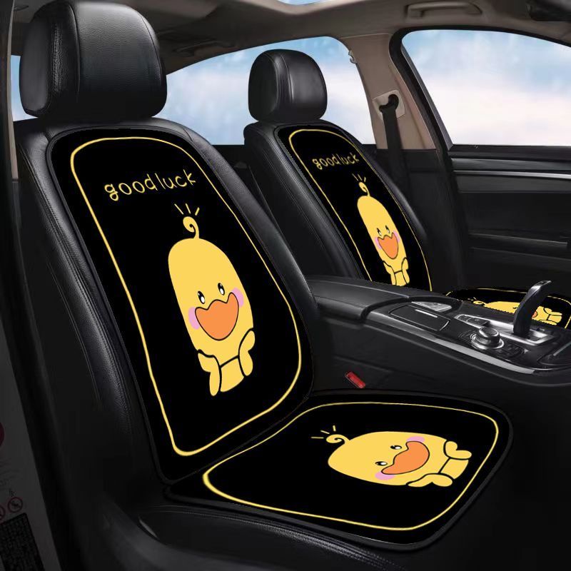 Đệm Lót Ghế Ngồi Xe Hơi Họa Tiết Hoạt Hình Dễ Thương