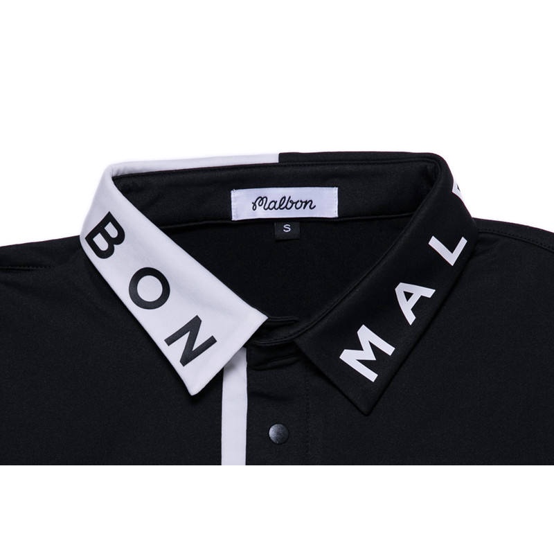 Malbon Áo Thun Đánh golf Tay Dài Giữ Ấm Mùa Thu Đông Phong Cách Mới Cho Nam t23639
