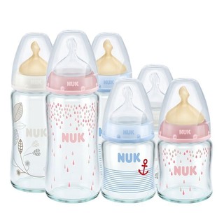Đức nuk bình sữa thủy tinh không cần sữa cho bé sơ sinh 10.28