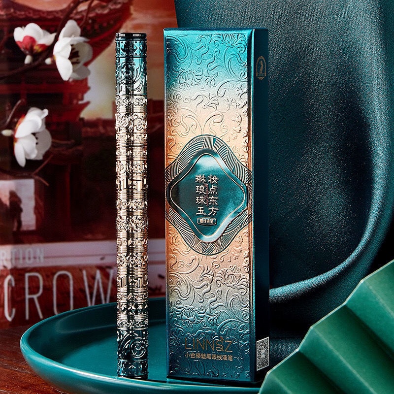 Linlangzhu Thanh Vàng Nhỏ Siêu Mịn Chống Thấm Nước Chống Mồ Hôi Lâu Trôi Không Lem Nhòe