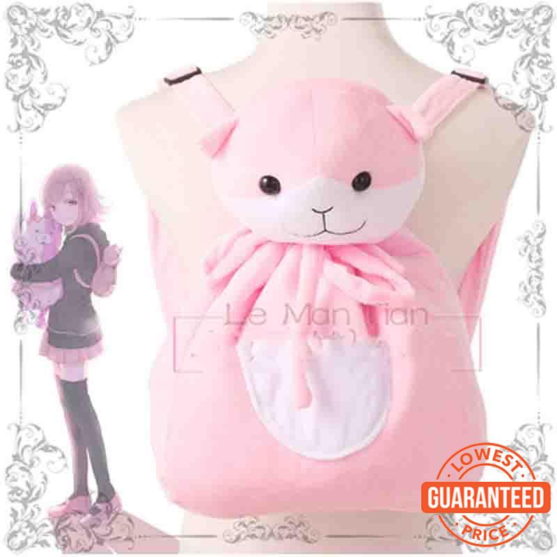 SC1 Danganronpa Kích Hoạt Happy Havoc Cat Ba Lô Nanami ChiaKi Cosplay Trường Túi Xách Vải Đeo Vai Th
