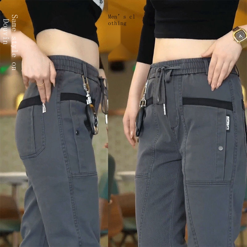 Quần Dài Dáng Suông Nhiều Túi Thời Trang Mùa Hè Cho Nam Giới Có size Lớn