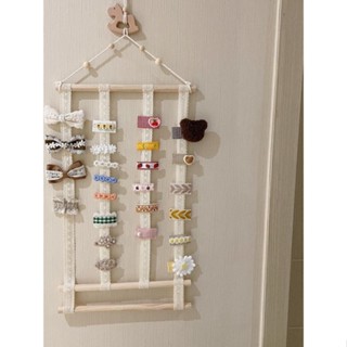 Hộp Đựng Kẹp Tóc / Kẹp Tóc Gắn Tường Tiện Dụng Cho Bé Gái Đứng