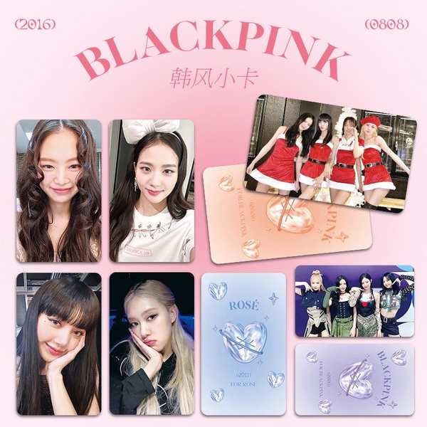 lomo card blackpink card blackpink off Thẻ Blackpink Jisoo Rosé Jennie Lisa