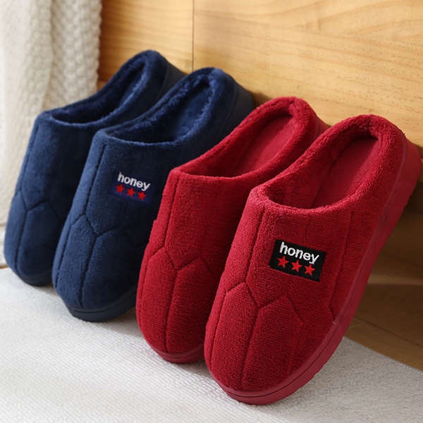 Dép cotton Đi Trong Nhà Chống Trượt Thời Trang Thu Đông Phong Cách Mới 2022