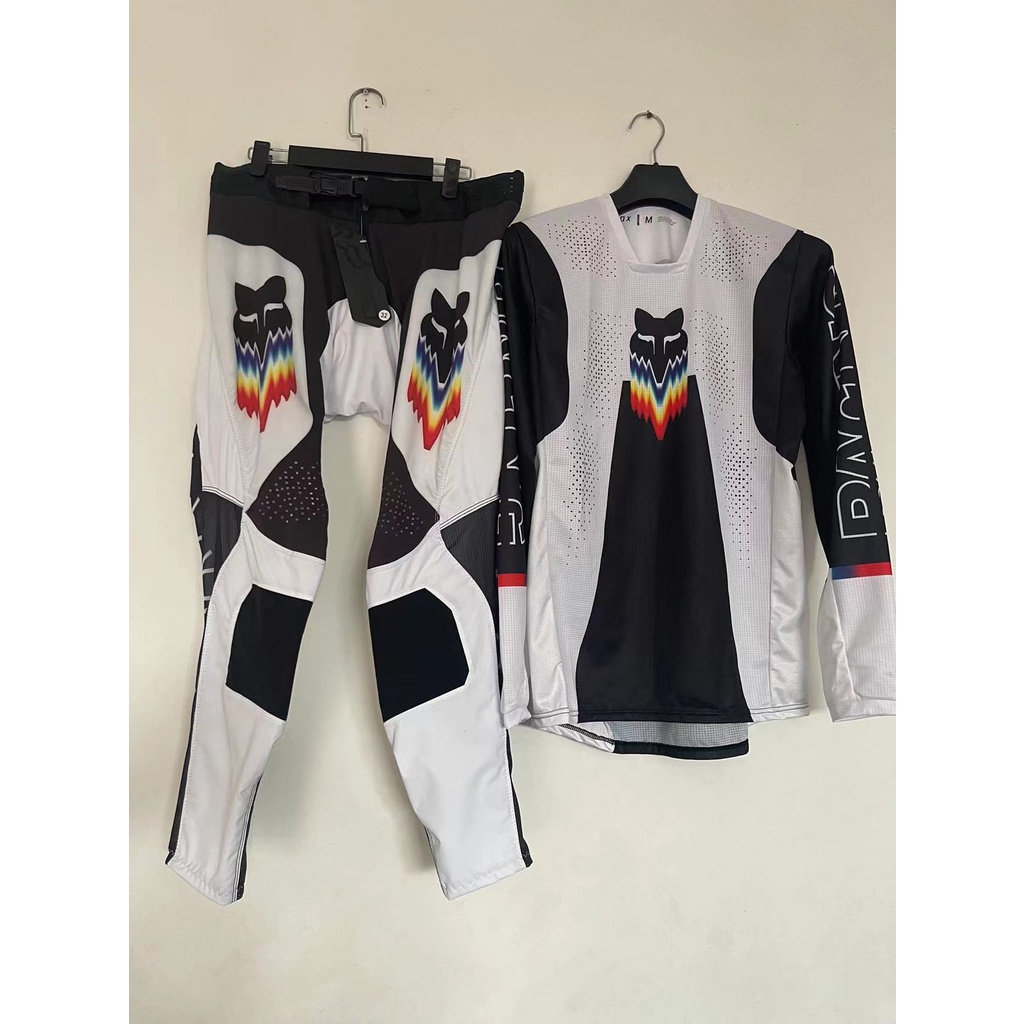 Fox jersey Bộ Đồ Đua Xe Đạp Nhanh Khô Dài Tay Cho Nam