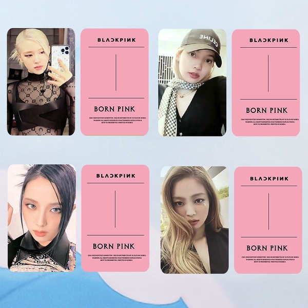 card blackpink off blackpink card Đĩa đơn từ Bornpink Little Cards Lisa Rose Jennie Jisoo