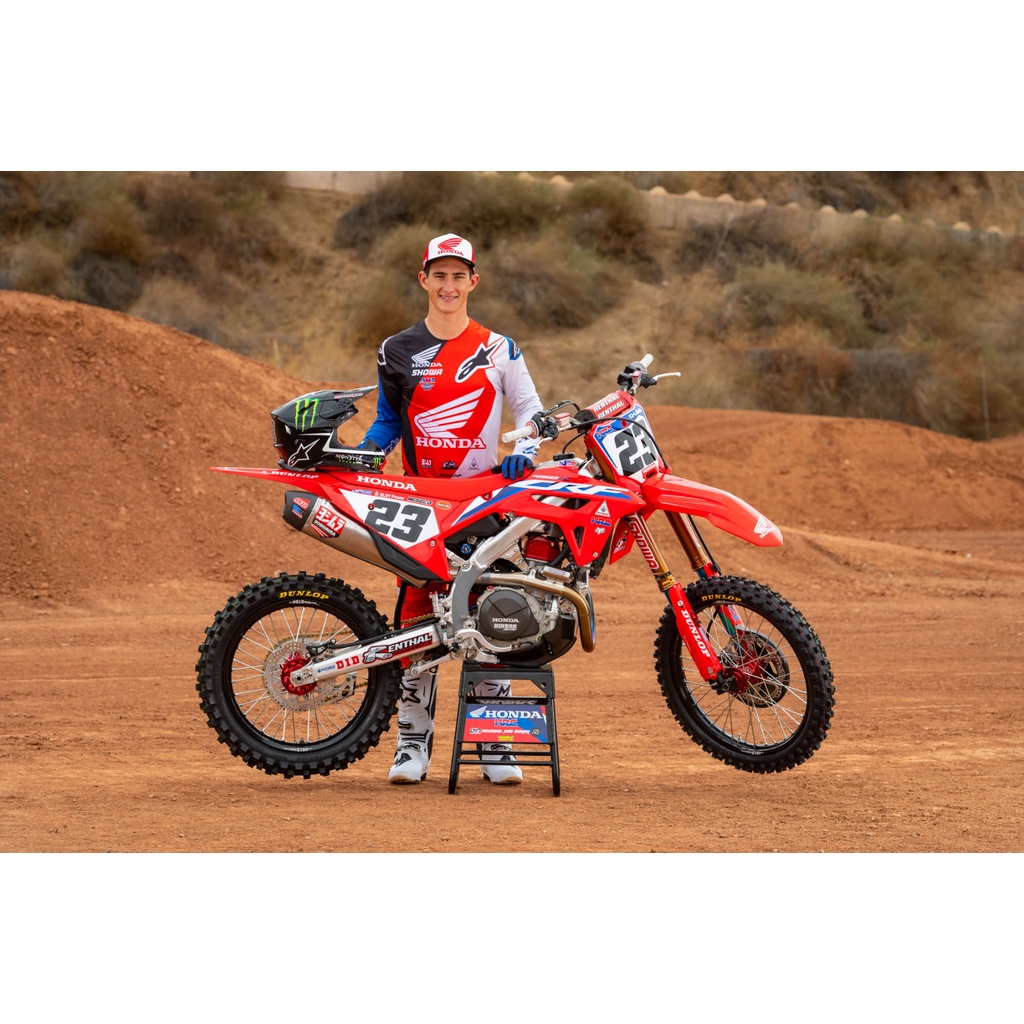 Áo Thun Đua Xe Tay Dài honda jersey Cho Nam