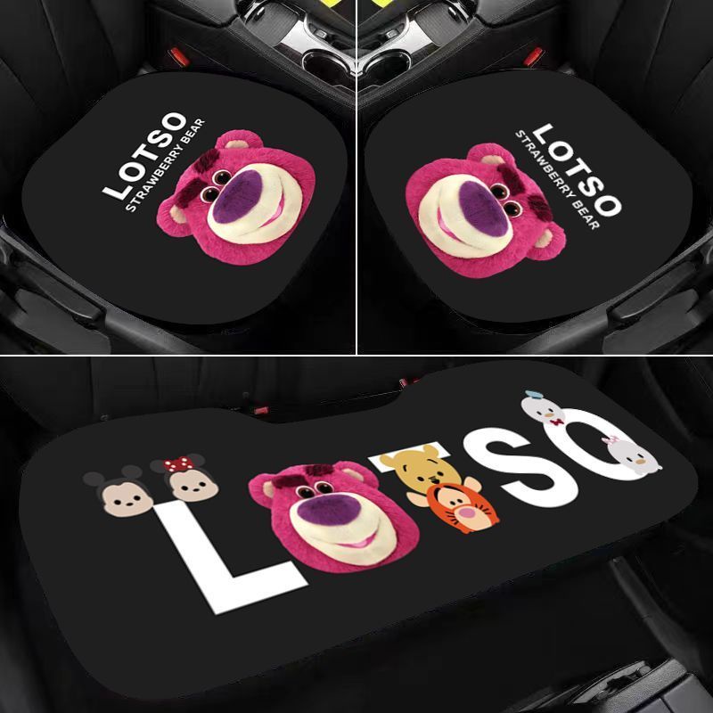 Đệm Lót Ghế Ngồi Xe Hơi Họa Tiết Hoạt Hình Dễ Thương