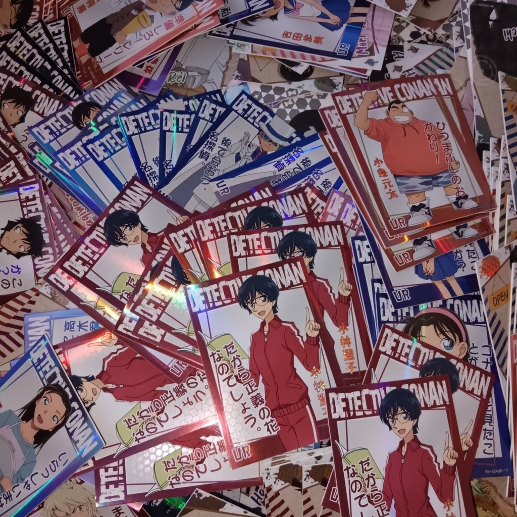Bộ Sưu Tập Thẻ Bài haihara ai conan Phiên Bản Thám Tử Lừng Danh conan Conchi kudo shinichi xiao A kidd