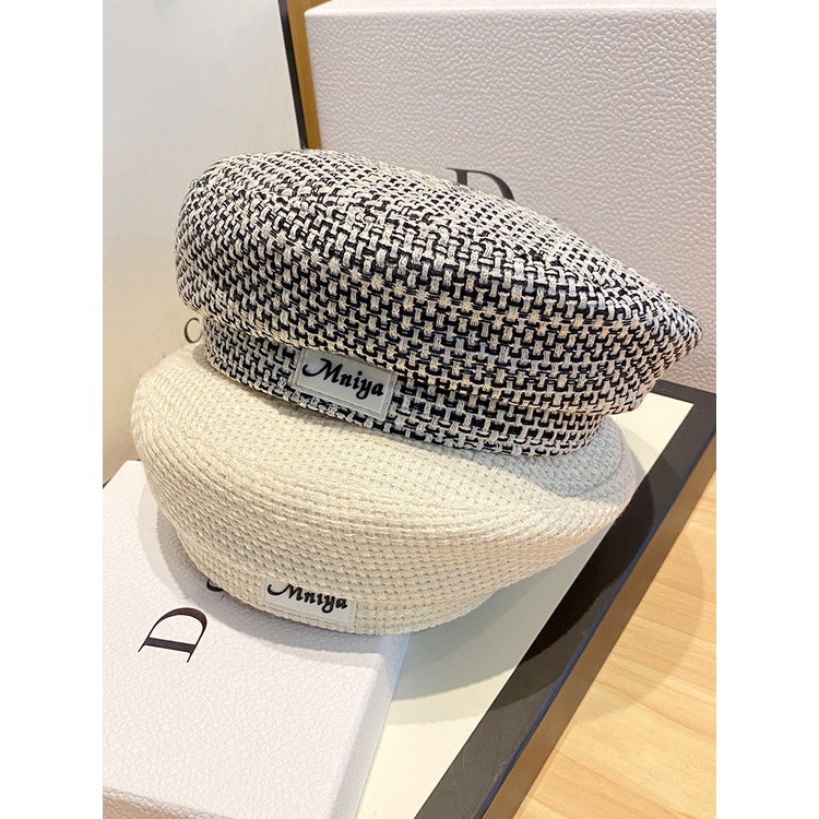 Mới Mũ beret Phong Cách Anh Quốc Thời Trang Xuân Hè 2023 Cho Nữ