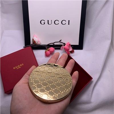 Gucci Gương Trang Điểm Hình Tròn Cỡ Lớn Gấp Gọn Tiện Dụng