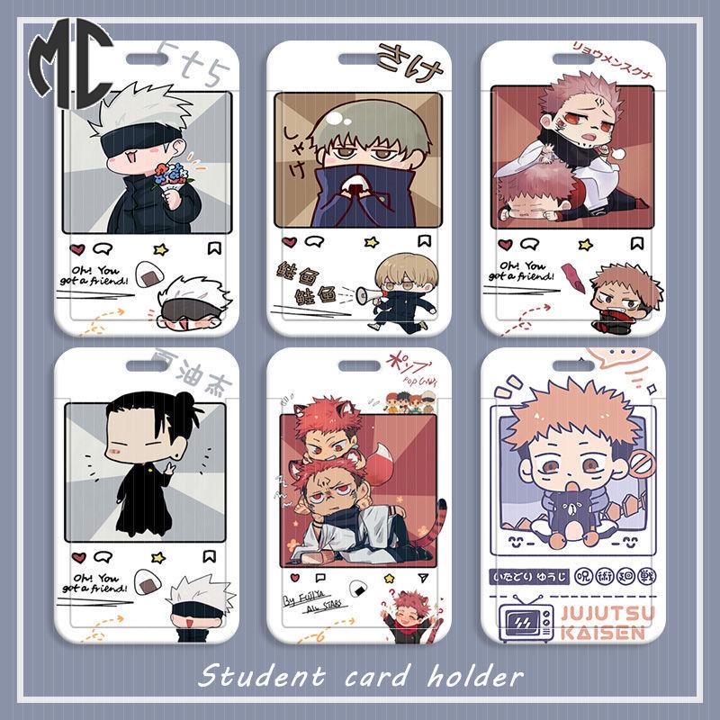 Thẻ Xe bus / Thẻ Sinh Viên jujutsu kaisen Ý Nghĩa yuji fushiguro megumi satoru gojo Kurugisaki nobara