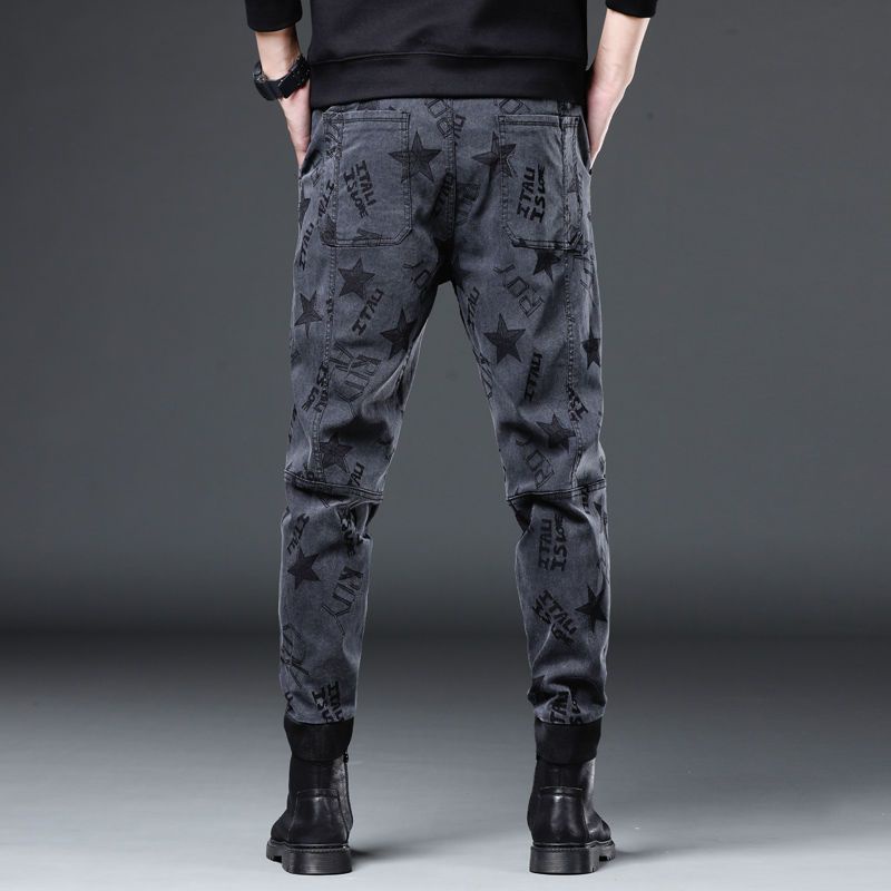 Quần Dài Họa Tiết Rằn Ri Phối Nhiều Túi Thời Trang Xuân Thu Cho Nam