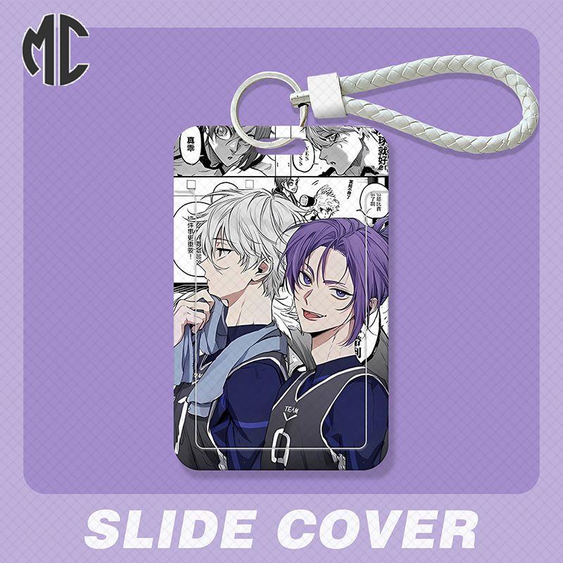 Bảng tên MARK COURT đựng thẻ ID họa tiết hoạt hình BLUE LOCK Isagi Yoichi Bachira Meguru Kunigami Rensuke Chigiri Hyoma