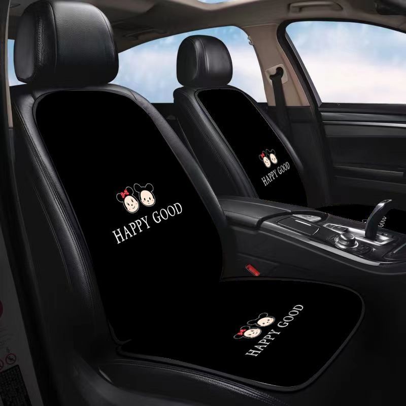 Đệm Lót Ghế Ngồi Xe Hơi Họa Tiết Hoạt Hình Dễ Thương
