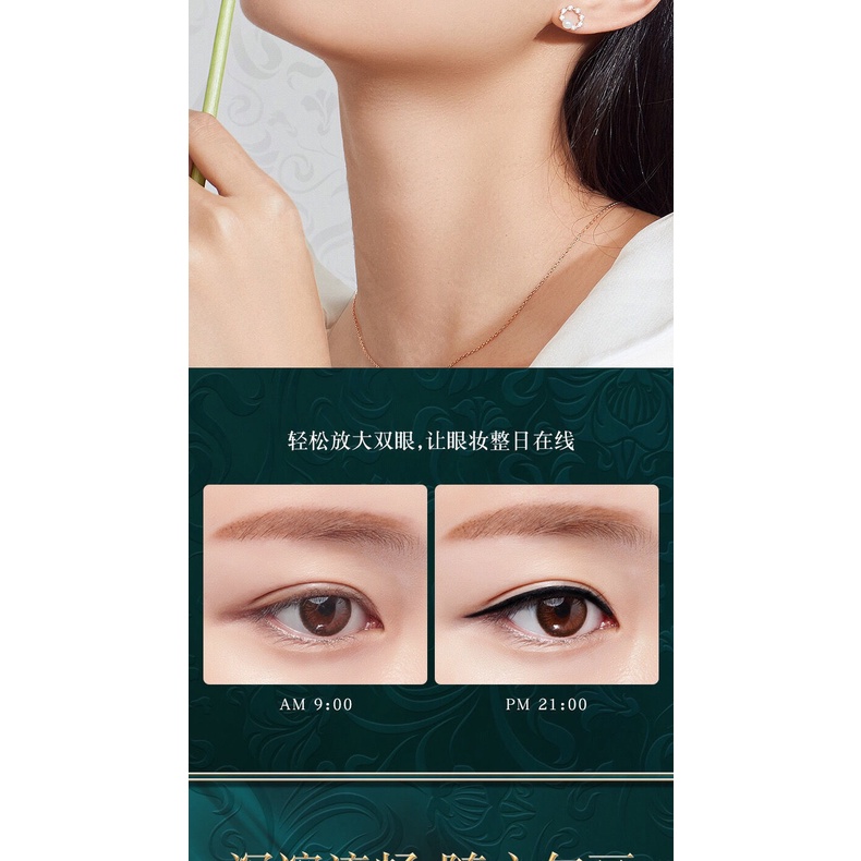 Linlangzhu Thanh Vàng Nhỏ Siêu Mịn Chống Thấm Nước Chống Mồ Hôi Lâu Trôi Không Lem Nhòe