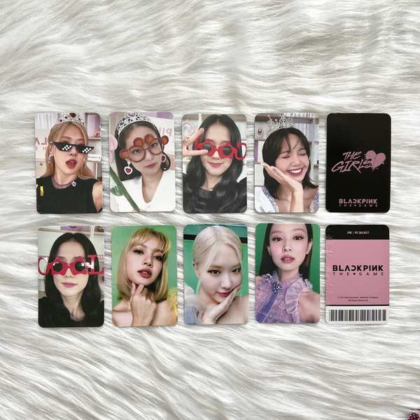 card blackpink off blackpink card Black Pink 7th Anniversary Iron Box Tape Yg Special Cartridge K4 Hoa Hồng Park Chae Young