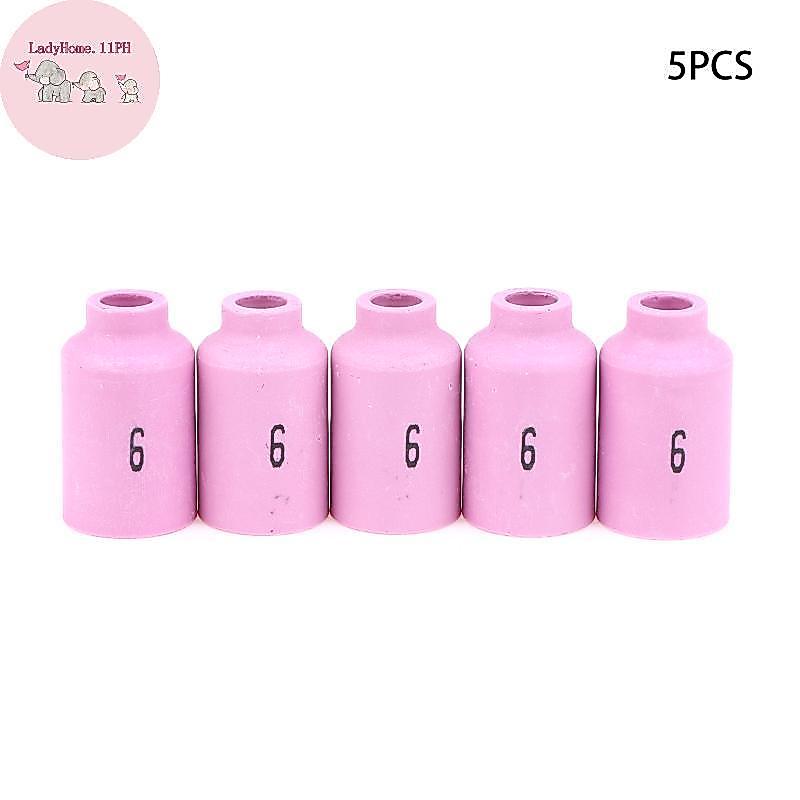 LadyHome 42mm 54N14 54N15 54N16 54N17 54N18 Vòi phun gốm Alumina cho TIG WP17 18 26 Phụ kiện đèn pin