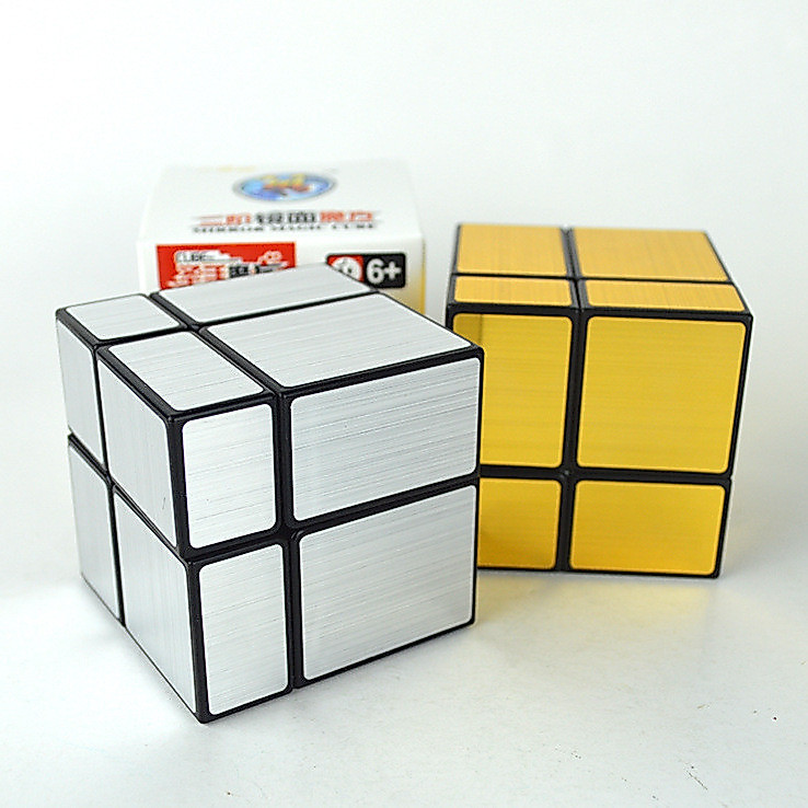Holy Hand Second-Order Mirror Rubik 's Cube Brushed Gold Silver Tier 2 Mirror Rubik 's Cube Giáo dục