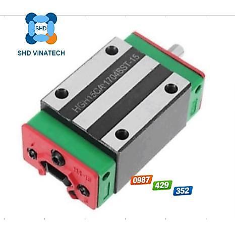 Con trượt vuông HGH15CA HGH20CA HGH25CA HGW15CC HGW20CC HGW25CC