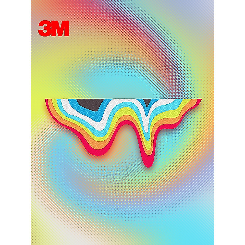 3M Kim Cương Lớp Phản Quang Dán Thân Xe Trầy Xước Chặn Xe Điện Mũ Bảo Hiểm Chống Va Chạm Miếng Dán T