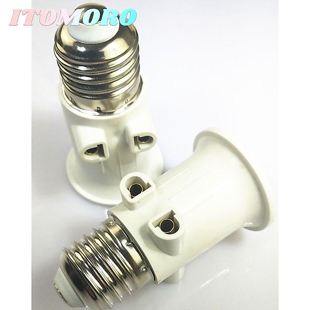 Đầu nối phích cắm ITOMARO EU, Bộ chuyển đổi đèn ABS E27 EU Bộ chuyển đổi bóng đèn LED, Phụ kiện kết 