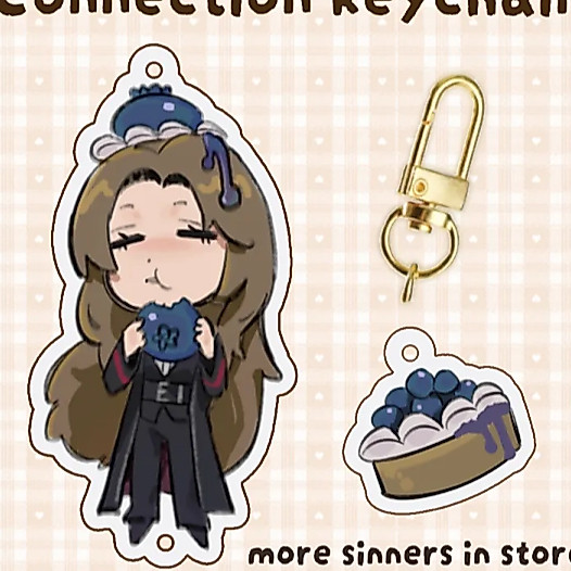 Rodion limbus company desserts keychain