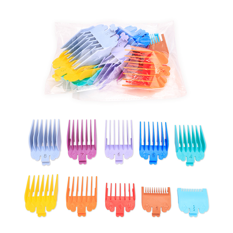 Bộ 10 Lược Giới Hạn Kích Thước 1.5-22mm Thay Thế Cho Tông Đơ Cắt Tóc