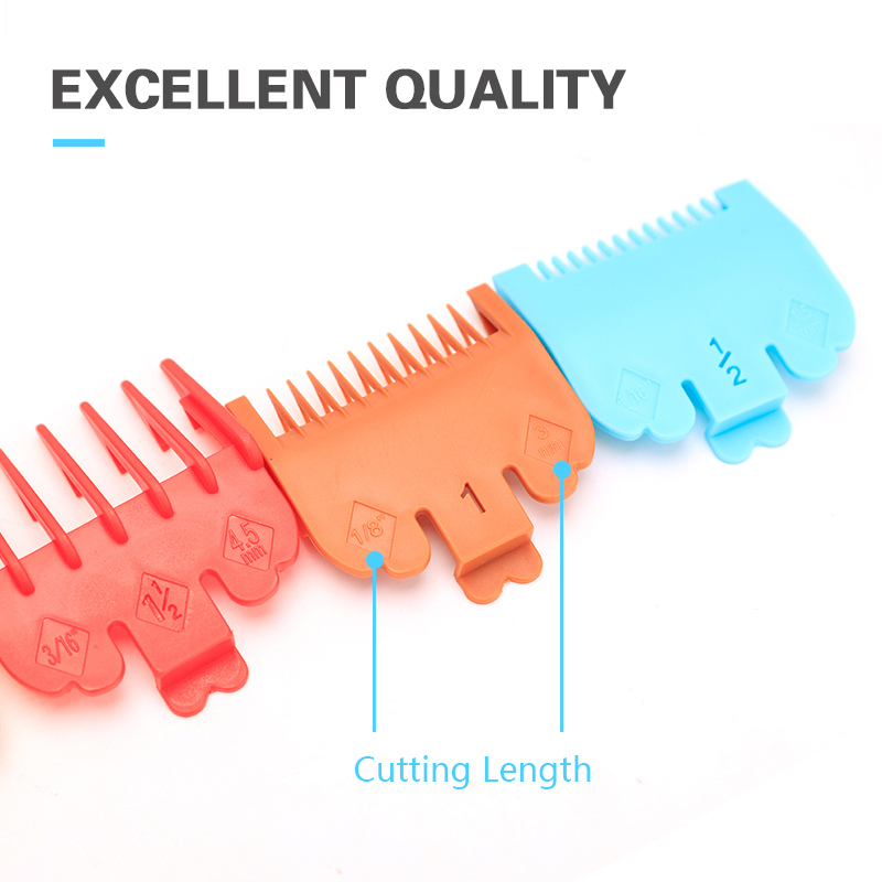 Bộ 10 Lược Giới Hạn Kích Thước 1.5-22mm Thay Thế Cho Tông Đơ Cắt Tóc