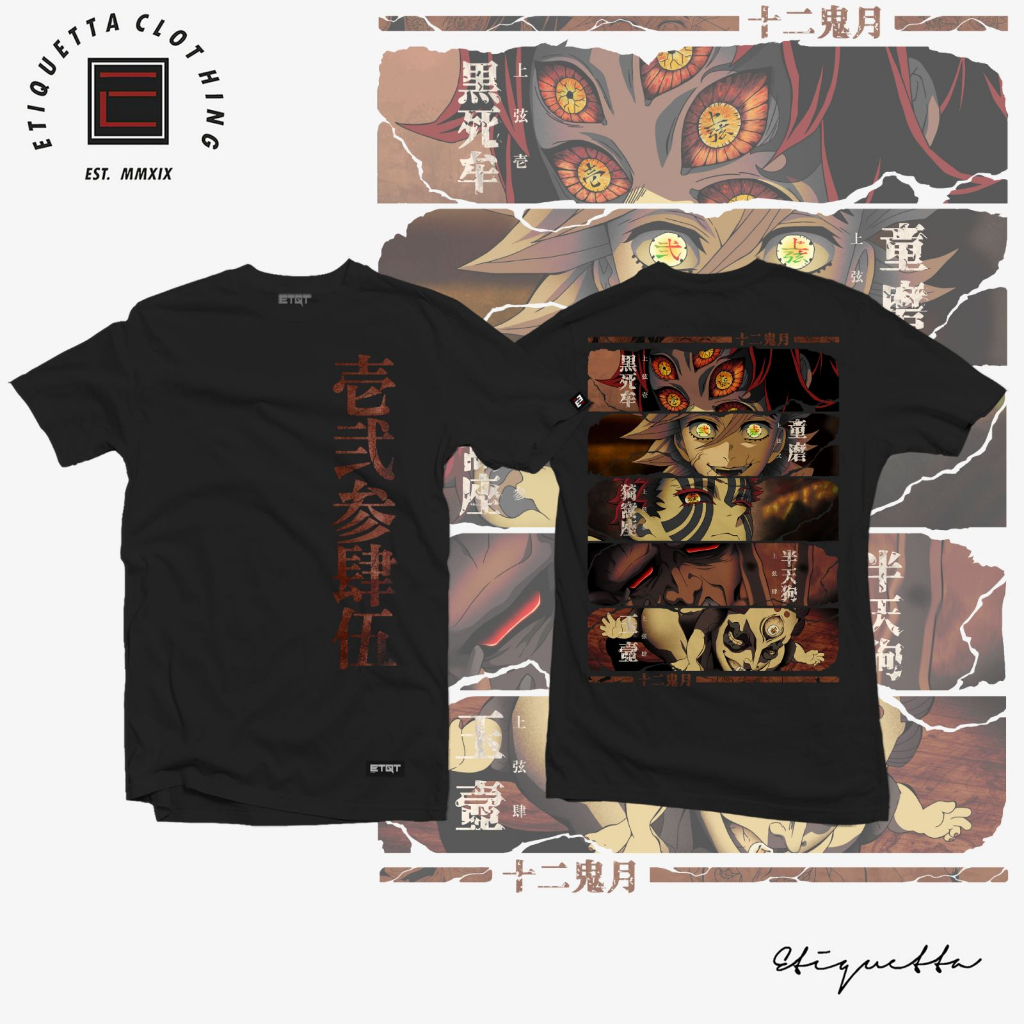 Áo Thun Tay Ngắn In Họa Tiết Hoạt Hình Demon Slayer Phong Cách Harajuku Thời Trang Cho Nam Và Nữ