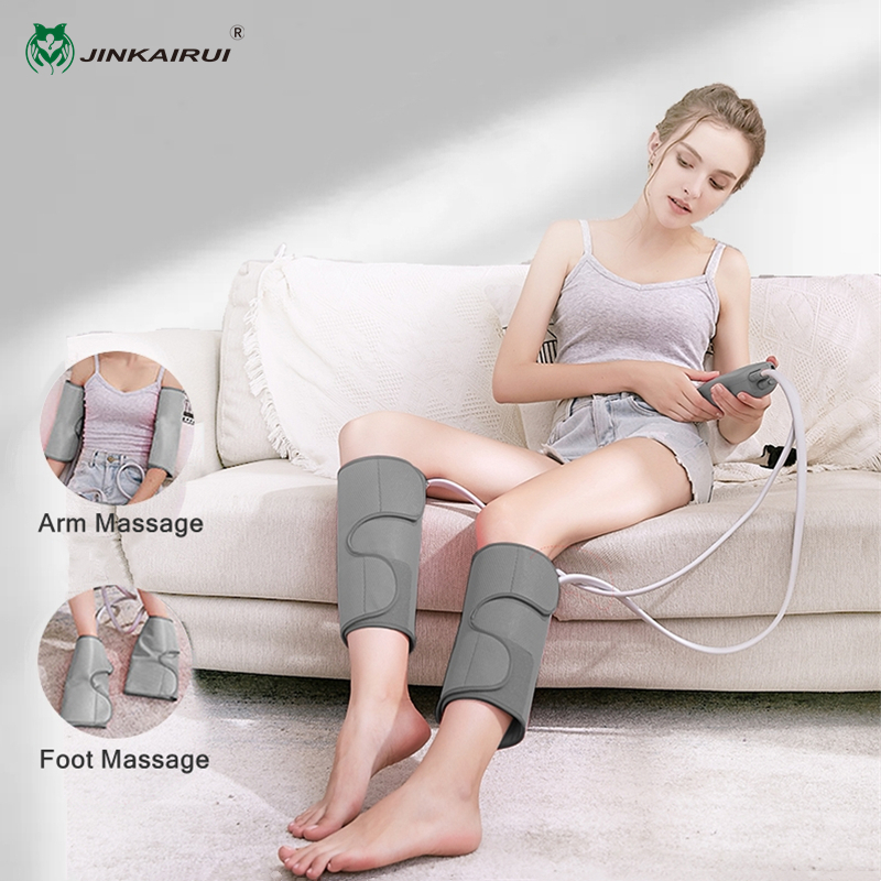 Jinkairui Máy Mát Xa Chân Túi Khí Áp Lực Làm Nóng Bắp Chân Massage Dụng Cụ Giảm Béo Cánh Tay Chân Sử Dụng Sản Phẩm Làm Đẹp