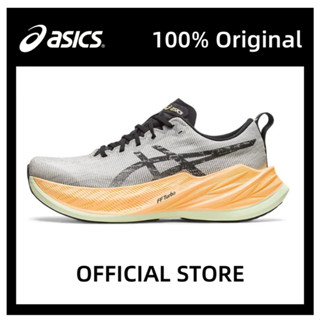 【100% Gốc ASICS Giày Thể Thao Cao Cấp Màu Xám Và Màu Cam Dành Cho Nam Và Nữ 1013a127-300