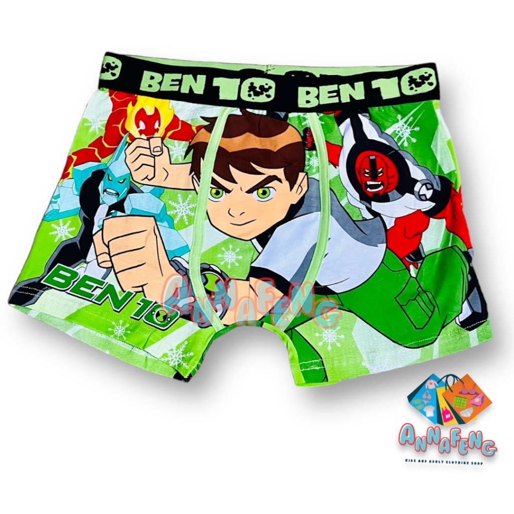 Benten Boxer Tóm tắt dành cho người lớn Ben10 Ben-10 Quần short Boxers Quần lót nam