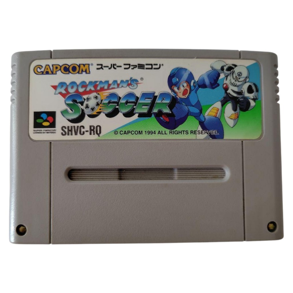 [Used] Mega Man Soccer ROCKMAN'S SOCCER Megaman Rockman Super Famicom SFC SNES Japanese Ver