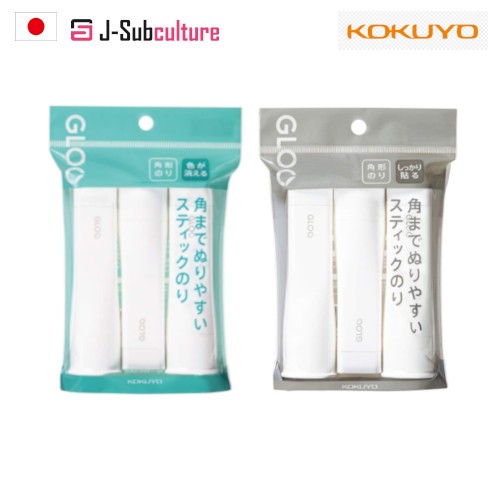 Kokuyo Gloo Square Glue Stick Medium Size TA-G312-3P/TA-G302-3P [Direct fron Japan]