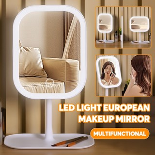 Gương LED có thể điều chỉnh để trang điểm bằng đèn Gương trang điểm mỹ phẩm cho phòng ngủ