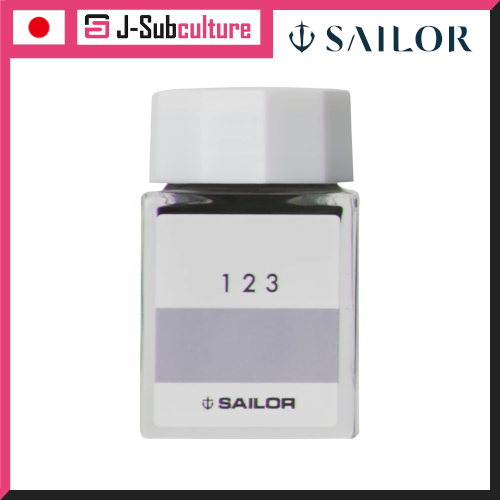 Sailor Fountain Pen Ink Bottle - Ink Studio 123, Dye-Based, 20ml, 13-6210-123  [Direct From Japan]