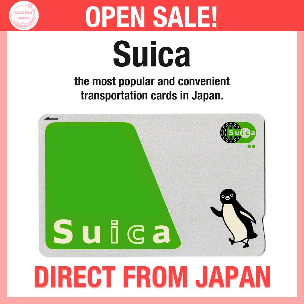 Thẻ IC Suica nạp tiền – Thẻ giao thông JR East Japan dùng cho tàu điện, tàu điện ngầm & xe buýt | Có