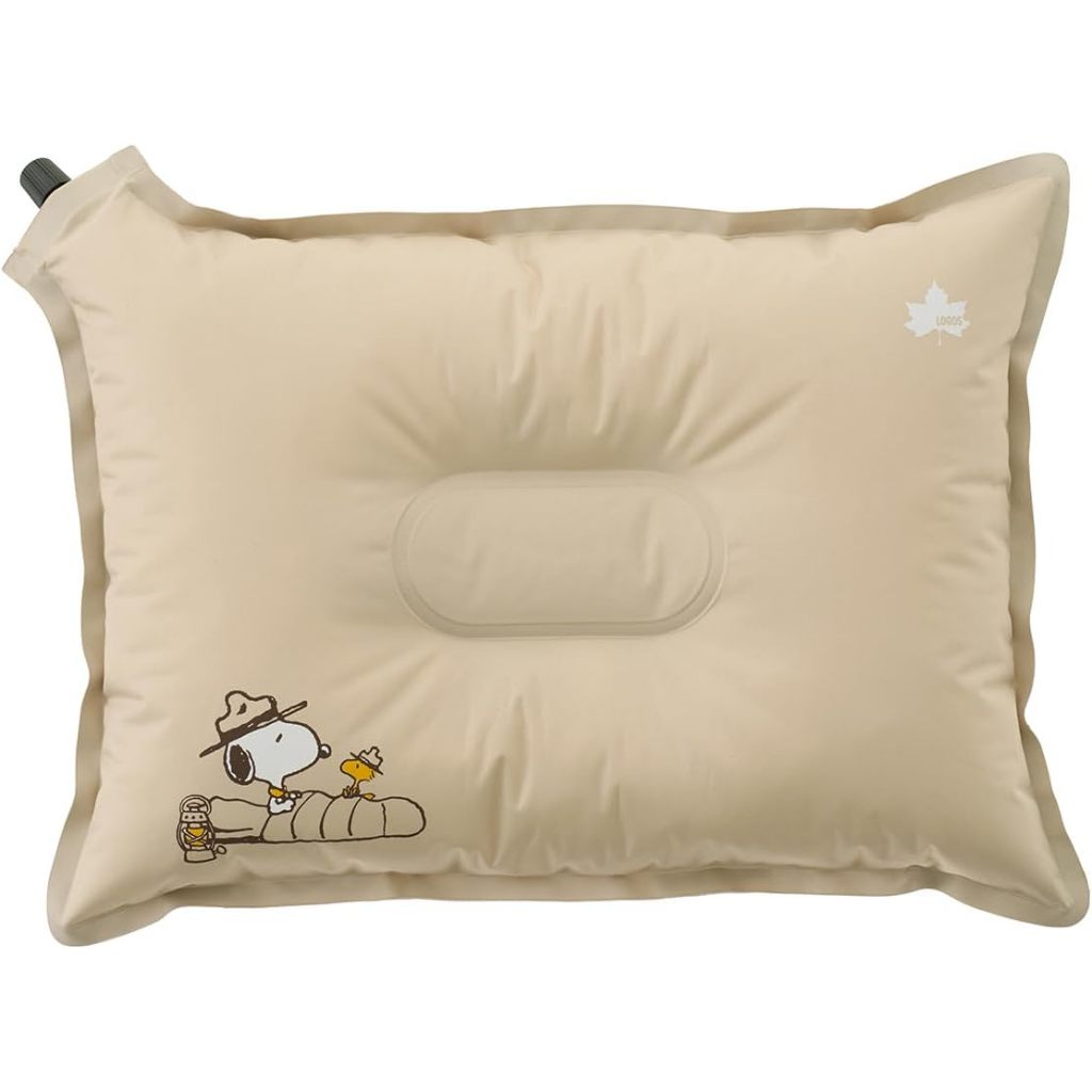 LOGOS Self Inflating Pillow Cushion Compact Camping Air Pillow Lightweight Travel Inflatable