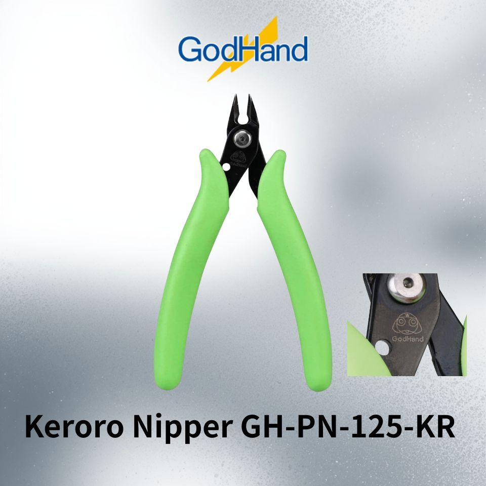 GodHand Keroro Nipper GH-PN-125-KR Plastic Model Cutting Tool Hobby Nipper 125mm