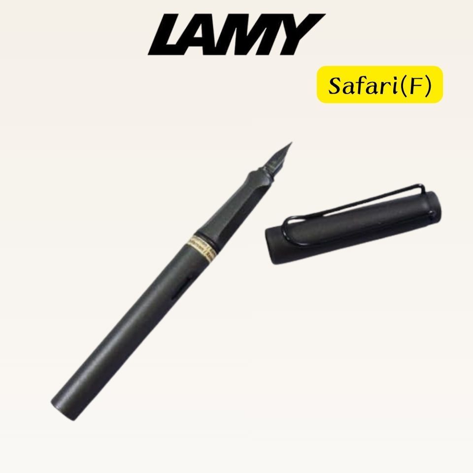 LAMY Safari Black Fountain Pen Fine Nib L17-F