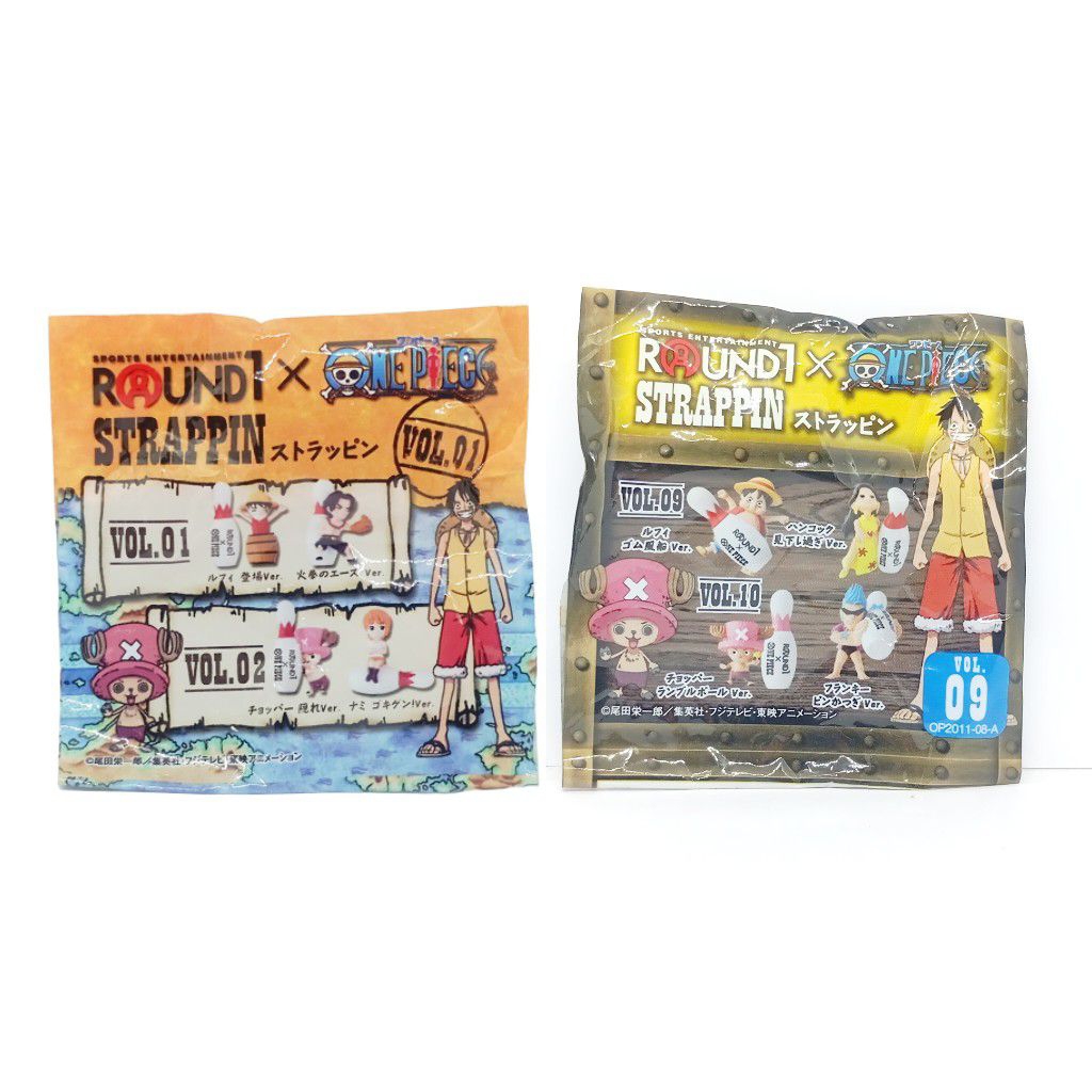 Móc khóa One Piece đích thực One Piece Round1 x Luffy Boa Hancock