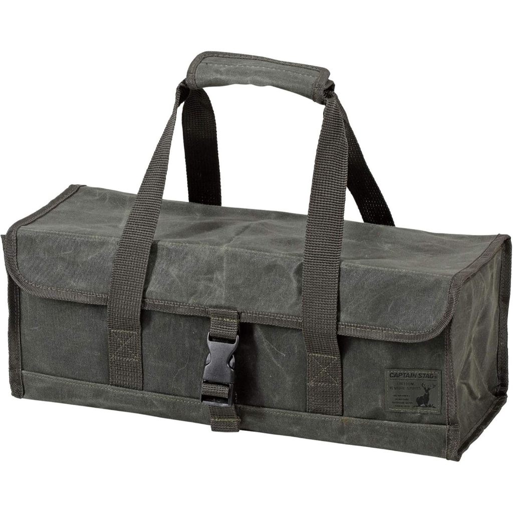 CAPTAIN STAG Outdoor Tool Box Tool Bag Storage Canvas Cotton