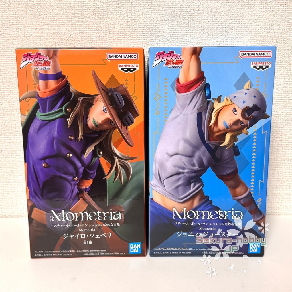 JoJo's Bizarre Adventure Part 7: Steel Ball Run - Mometria JOHNNY JOESTAR & GYRO ZEPPELI Premium Fig