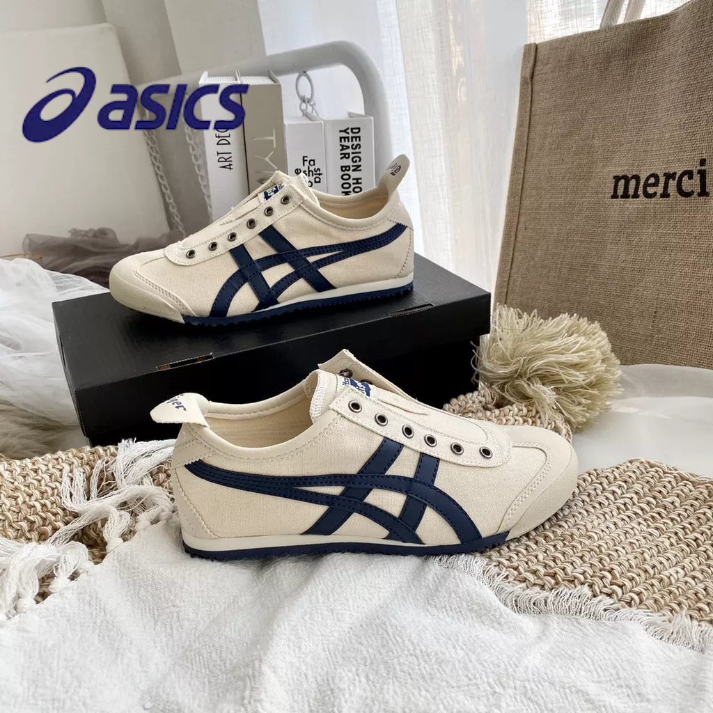 Giày Thể Thao ASICS Chính Hãng Onitsuka Tiger Mexico 66 Siêu Nhẹ Thoáng Khí