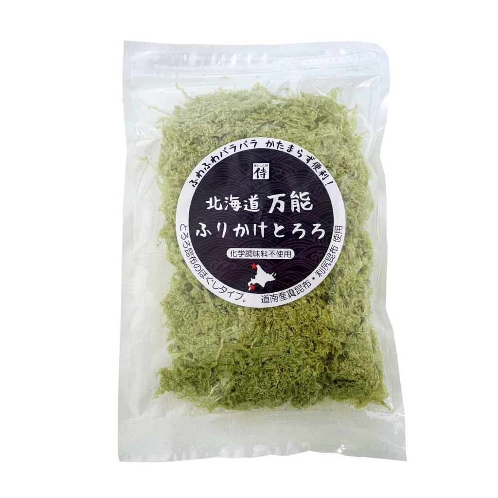 【Direct From Japan】Hokkaido All-Purpose Furikake Tororo with Rishiri Kelp x 1 bag [No artificial sea